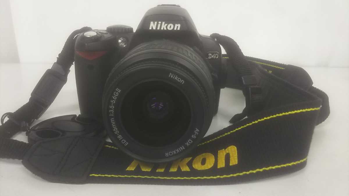 D40 ニコン Nikon 18-55mm AF-S DX ED NIKKOR - Camera Digital SLR 