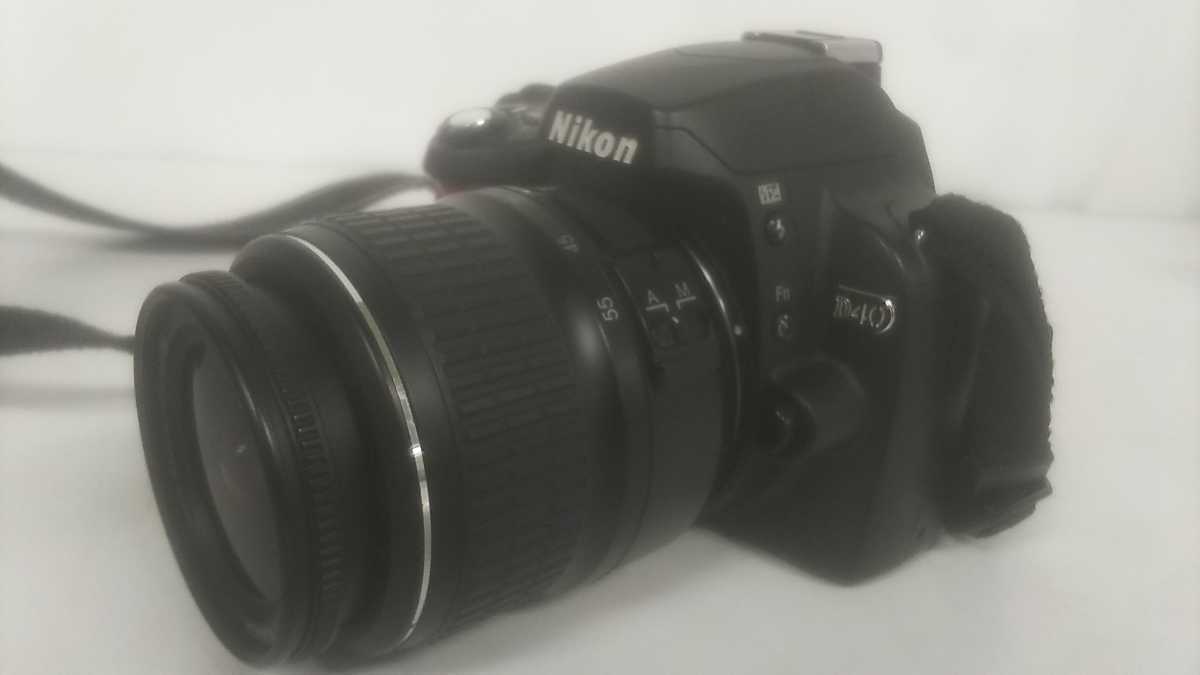 D40 ニコン Nikon 18-55mm AF-S DX ED NIKKOR - Camera Digital SLR 