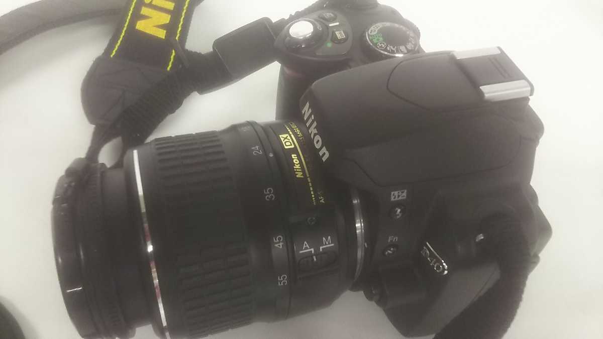 D40 ニコン Nikon 18-55mm AF-S DX ED NIKKOR - Camera Digital SLR 