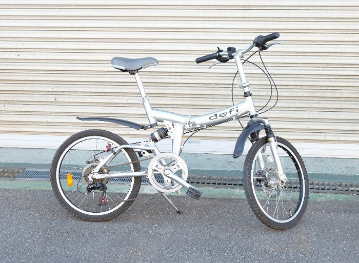 Defi オールアルミ折り畳み自転車 20インチ 折りたたみ自転車 20インチ 