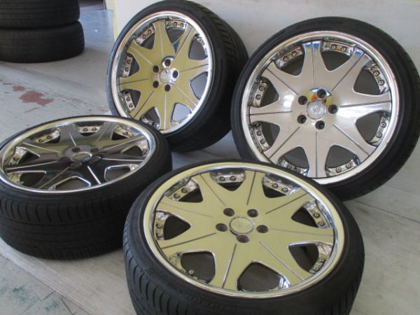 レオンハルト ヴァッフェ 19inch 5-114.3 F8.5J+38 R10.0J+46 225 