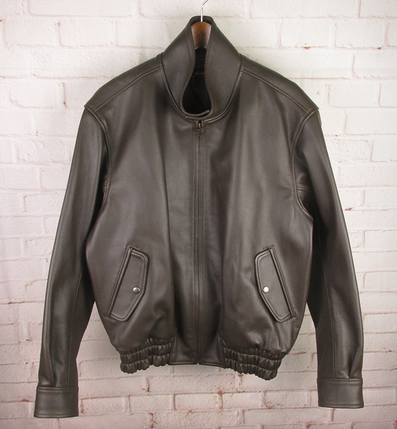 AWKHJ13224 PAIR SLOPE ペアスロープ STP-90 レザージャケット LL 新品 ブラウン