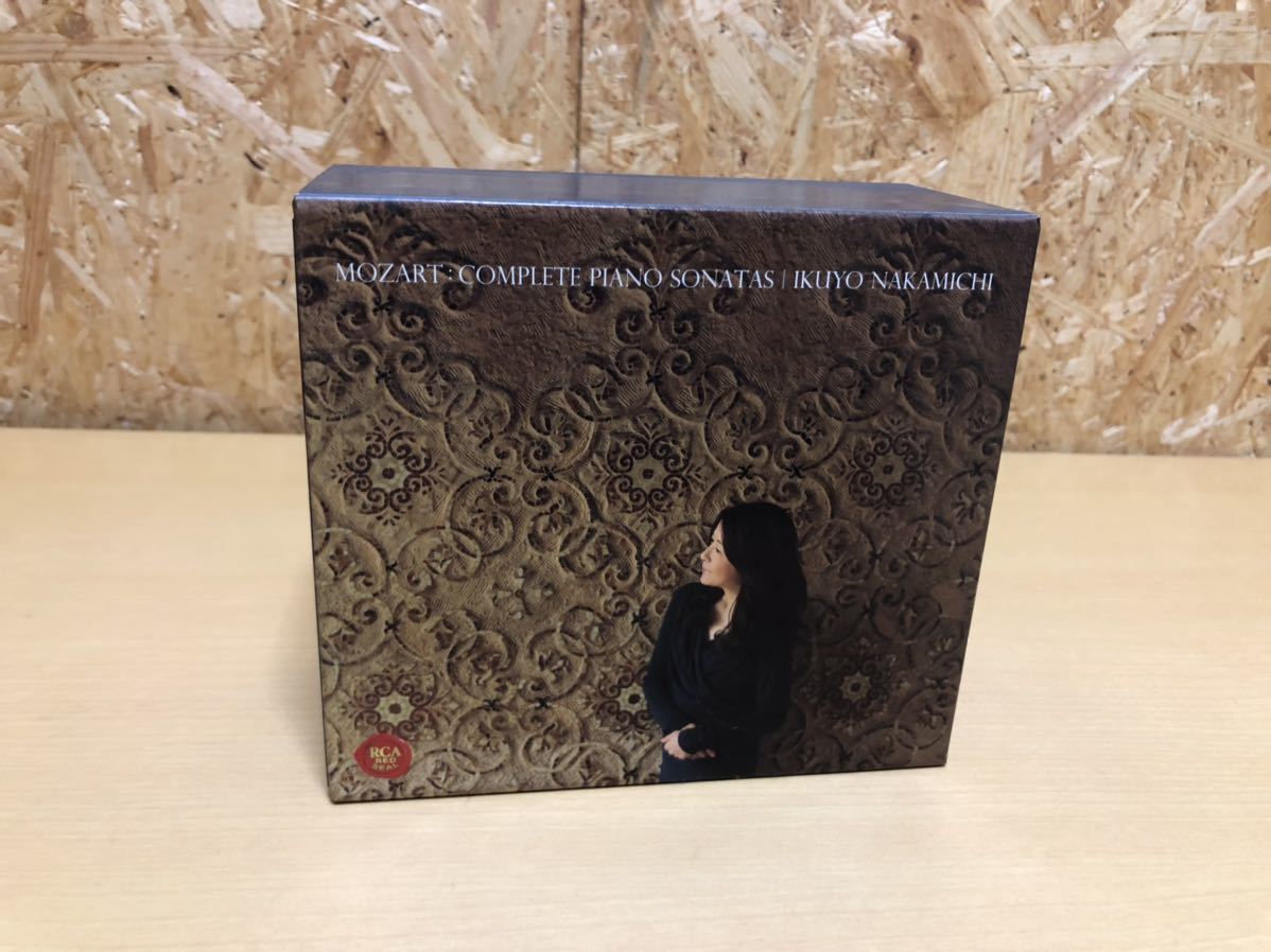 6CD BOX　仲道郁代 ／ モーツァルト:ピアノ・ソナタ全集 仲道郁代 IKUYO NAKAMICHI MOZART COMPLETE PIANO SONATAS 6CD SET CD