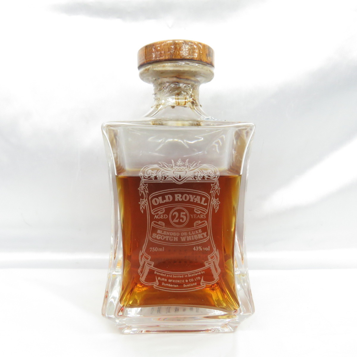 25年 ロイヤル クリスタルデキャンタ クリスタル 750ml OLD オールド