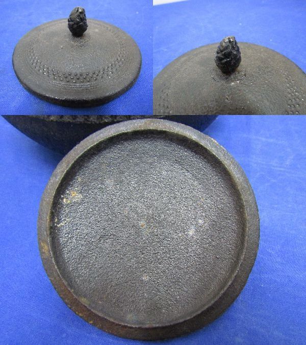 未使用保管品 鉄瓶 南部鉄器（171）霰文様 アラレ模様 茶道具　茶器　急須 鉄瓶 | 南部鉄器 「南部 - 名