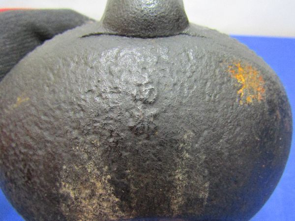 未使用保管品 鉄瓶 南部鉄器（171）霰文様 アラレ模様 茶道具　茶器　急須 鉄瓶 | 南部鉄器 「南部 - 名