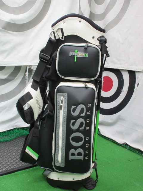 正規品，SALE ヒューゴボス HUGO BOSS スタンド式キャディバッグ お買い得(キャディバッグ)｜売買されたオークション情報、yahooの商品情報をアーカイブ公開 - オークファン キャディバッグ