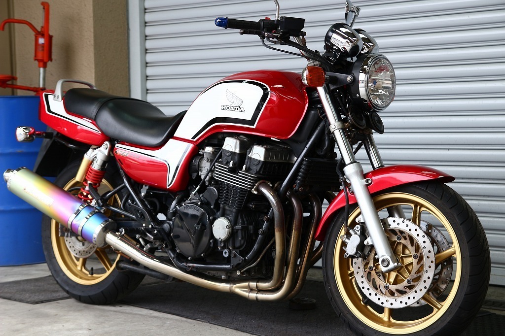 低価 CB750/赤白CBXカラー/モリワキチタンフルエキ/実走行12000㎞/RC42