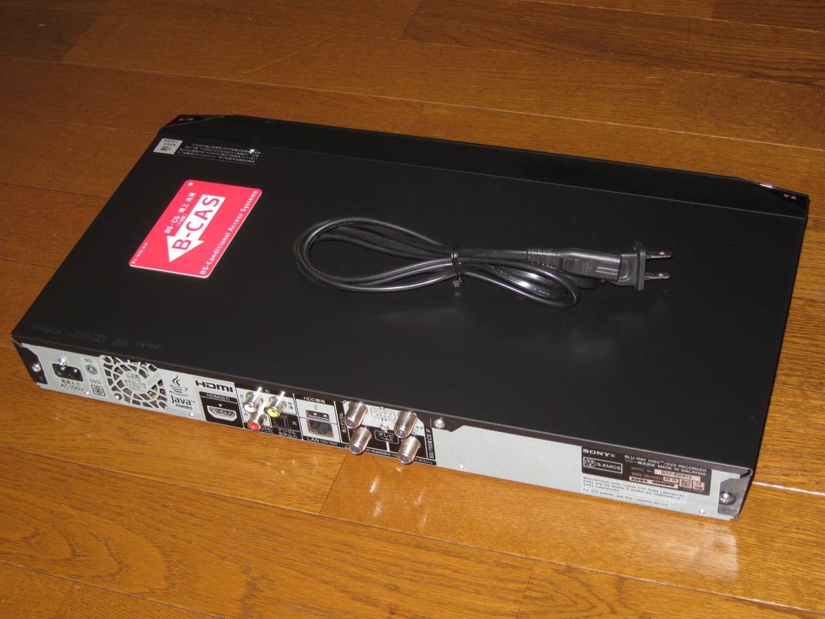 SONY BDZ-EW510 500GB 完動品 2チューナー 美品 ブルーレイディスク 