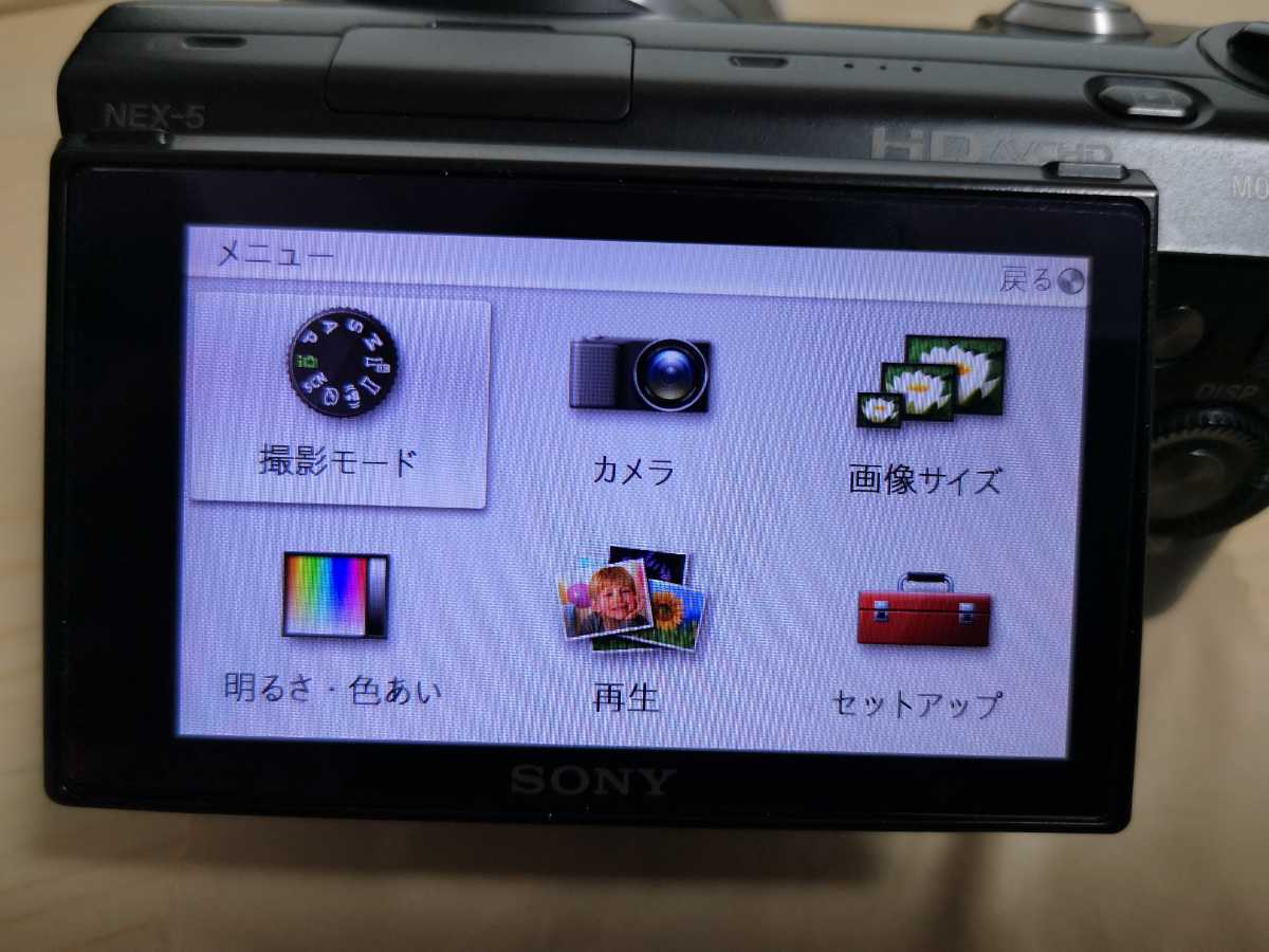 SONY NEX-5D ダブルズームレンズキット