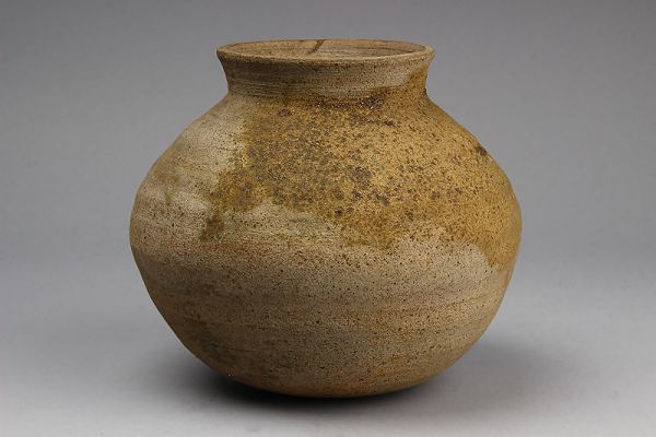 『可』初だし 発掘品 須恵器 花器 花瓶 縄文時代 弥生時代 桐箱 初荷 骨董 古玩 古美術品 古道具 F55
