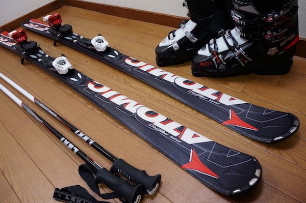 高品質，SALE 159cm 靴26.5cm ATOMIC 大人用カービングスキーセット 160(板、ブーツセット)｜売買されたオークション情報、yahooの商品情報をアーカイブ公開 - オークファン 板、ブーツセット