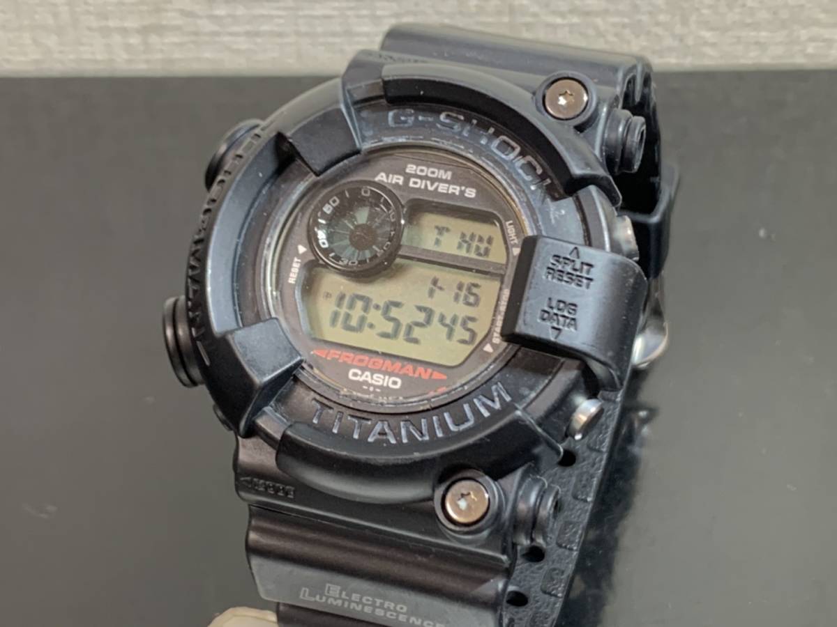 CASIO DW-8200Z-1T G-SHOCK | FROGMAN IN BLACK MEN eBay MIB Frogman 