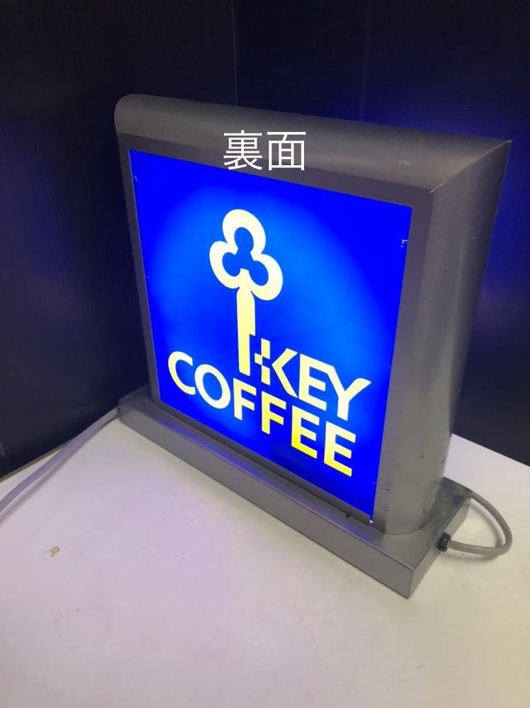 KEY 電光看板 キーコーヒー 電飾看板 COFFEE KEYCOFFEE 店舗用看板