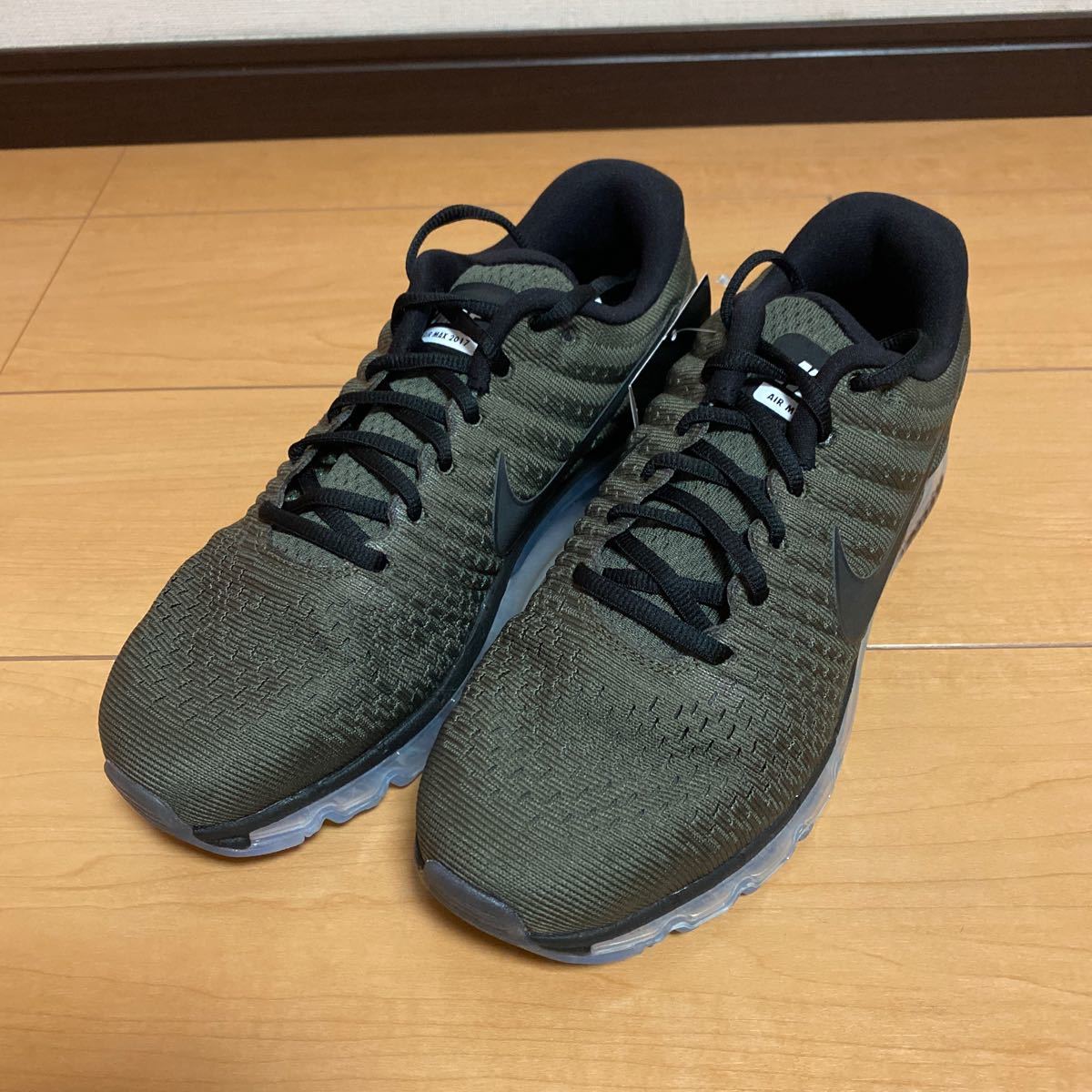  NIKE AIR MAX 2017 26cm 849559 302 ナイキ エア マックス 2017 カーキ US8(26.0cm)｜売買されたオークション情報、yahooの商品情報をアーカイブ公開 - オークファン 26.0cm