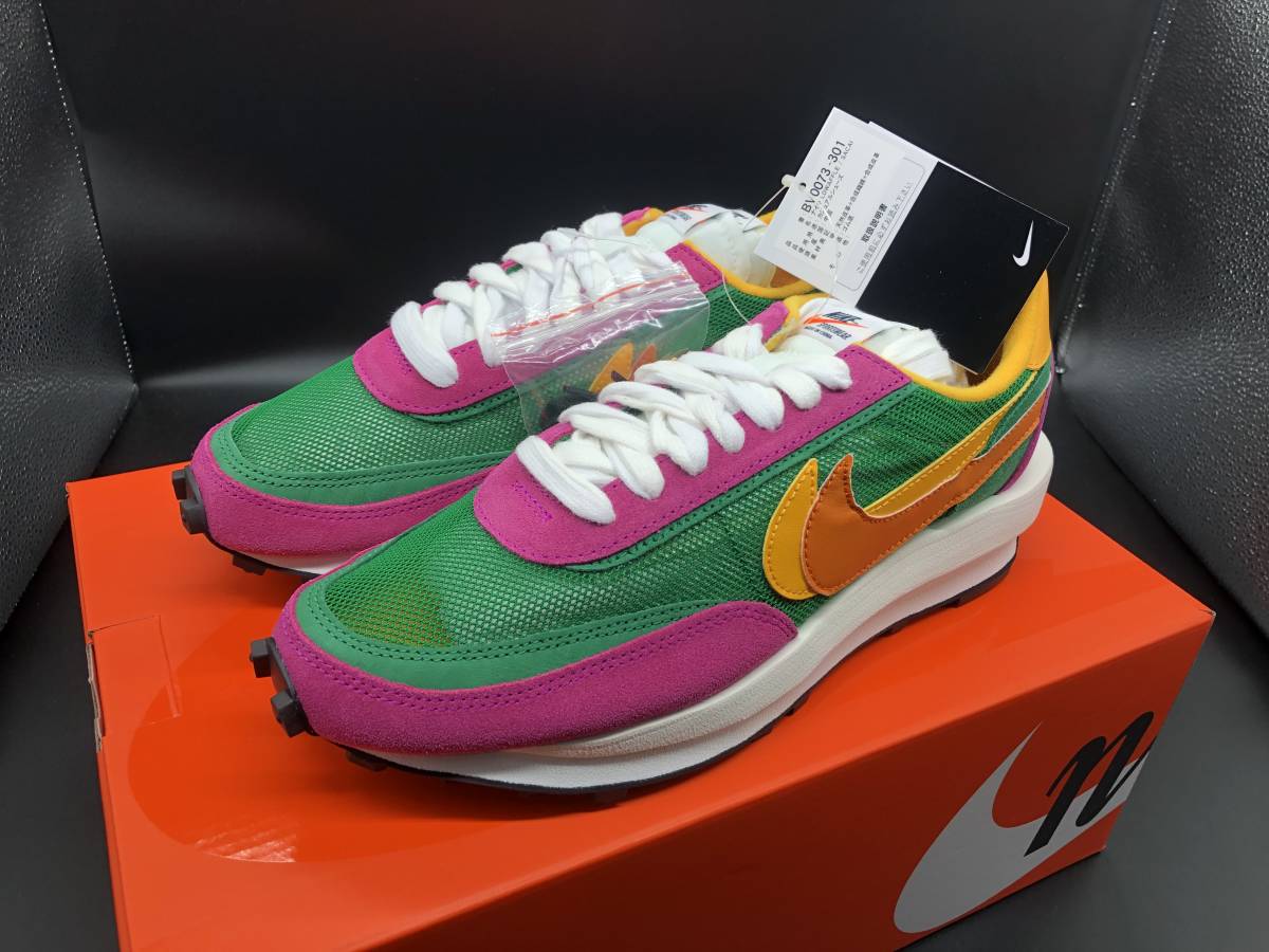 数量限定，セール 確実正規品 SBKRS購入 NIKE LDWAFFLE SACAI ナイキ ワッフル サカイ 27.5cm(27.5cm)｜売買されたオークション情報、yahooの商品情報をアーカイブ公開 - オークファン 27.5cm