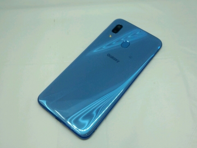 New]UQ mobile Samsung Galaxy A30 SCV43 blue SIM-free - BE FORWARD