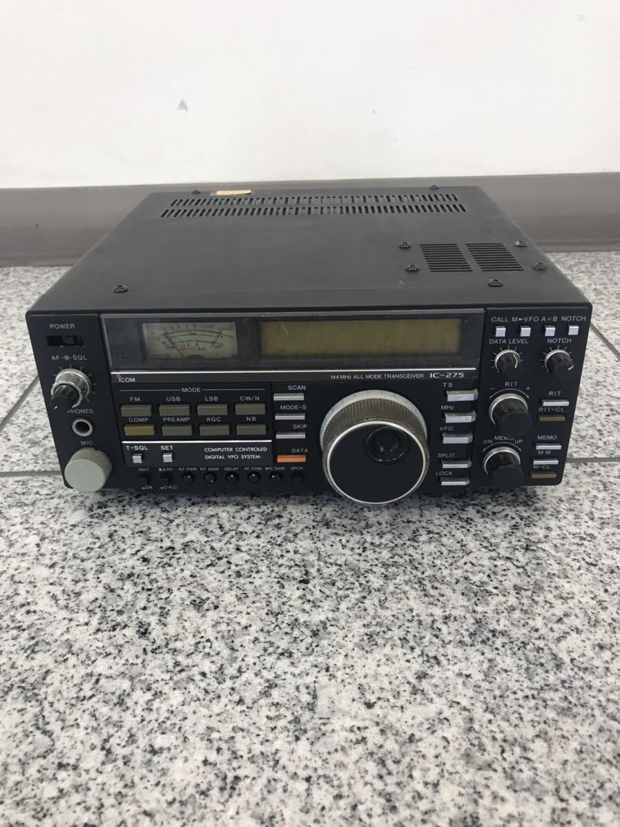 ジャンク] アイコム ICOM 無線機 IC-275 144MHz ALL MODE TRANSCEIVER