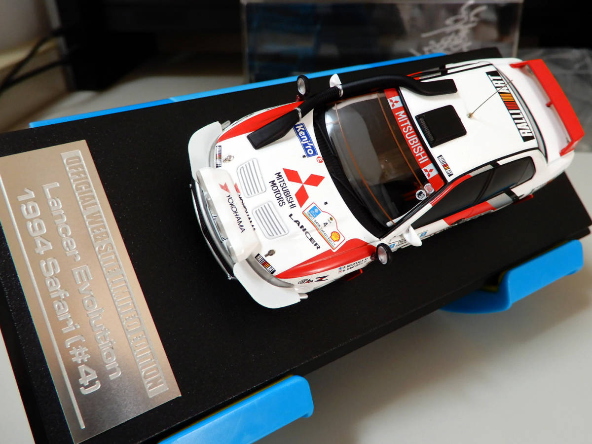 ○1/43○HPI○三菱○ランサー エボリューション○篠塚健次郎○SAFARI