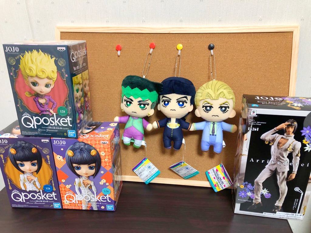 新品未使用 15個コンプセット ジョジョの奇妙な冒険 黄金の風 ともぬい❶ 爆買い，品質保証 ジョジョの奇妙な冒険 黄金の風 ともぬい セット