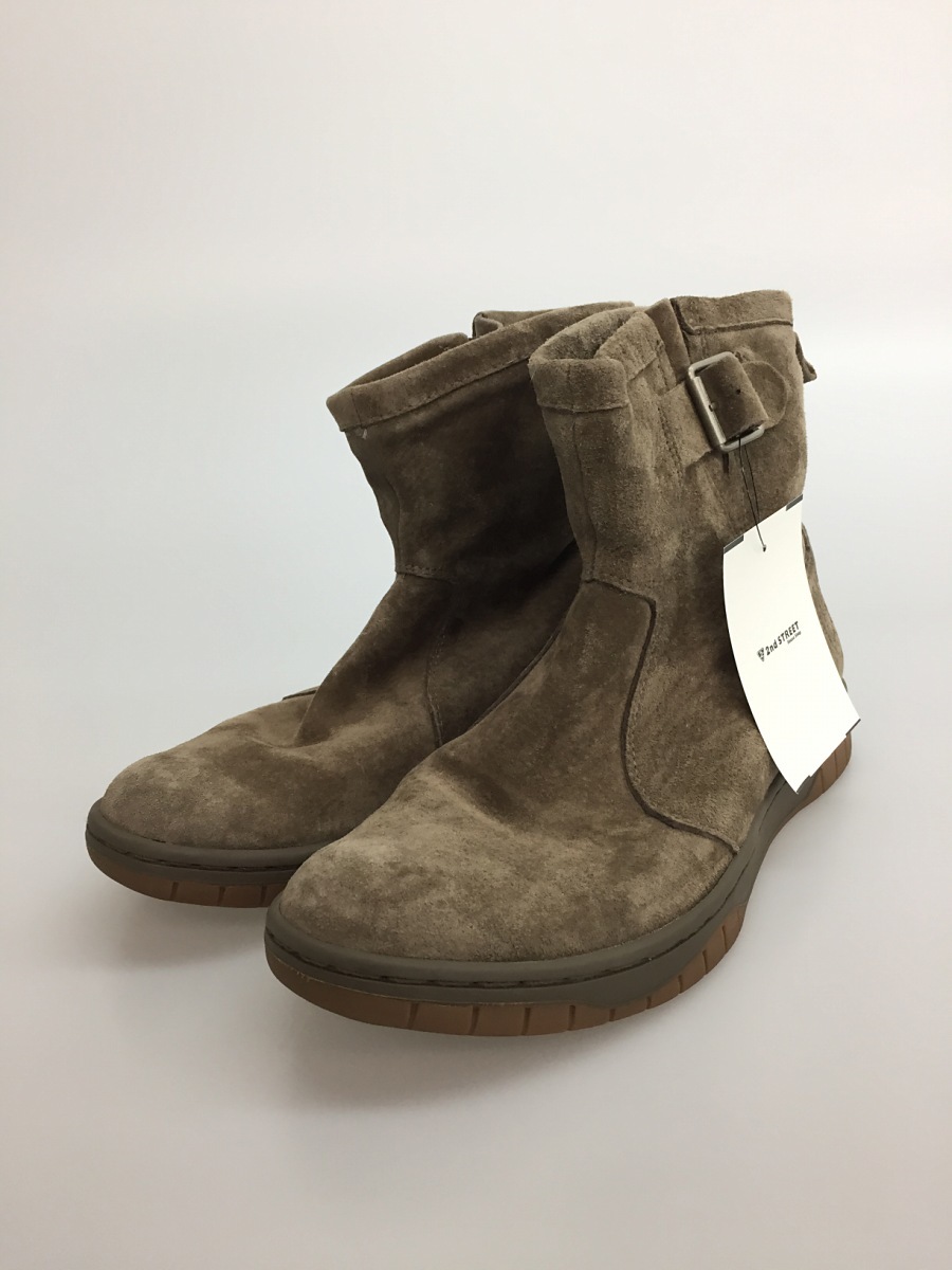 DIESEL◇エンジニアブーツ/27cm/BRW/ブラウン/スウェード/F12-05-CW
