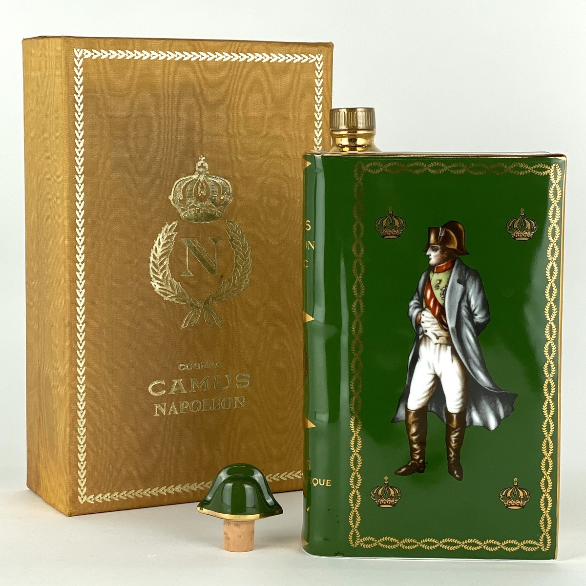 最安値，新品 カミュ CAMUS ナポレオン ブック 緑 700ml 【古酒】