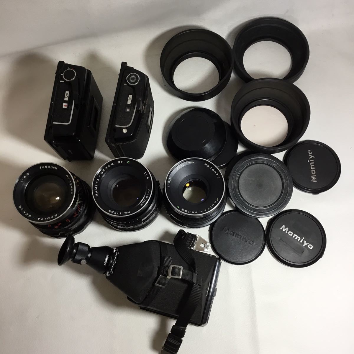 マミヤ Mamiya RB67用 レンズ 付属品まとめて RB67 Mamiya マミヤ 0