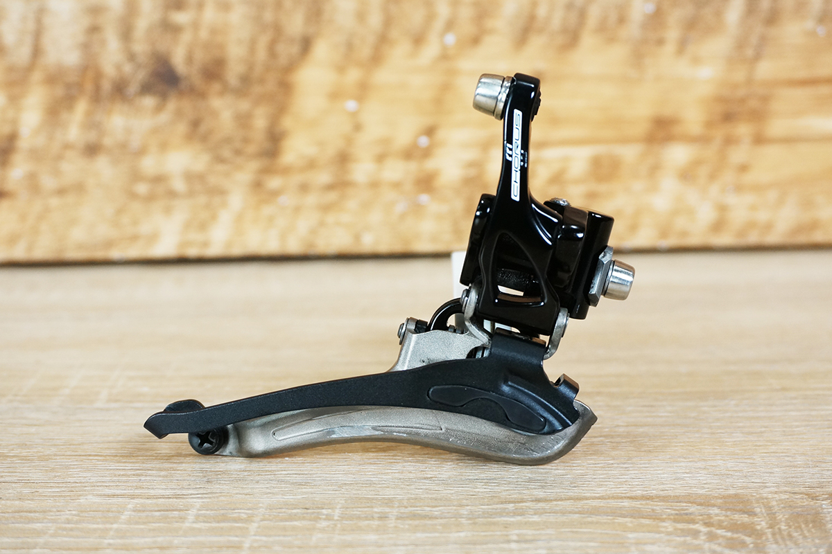 美品 CAMPAGNOLO CHORUS 11s 直付 フロントディレーラー 4アームモデル
