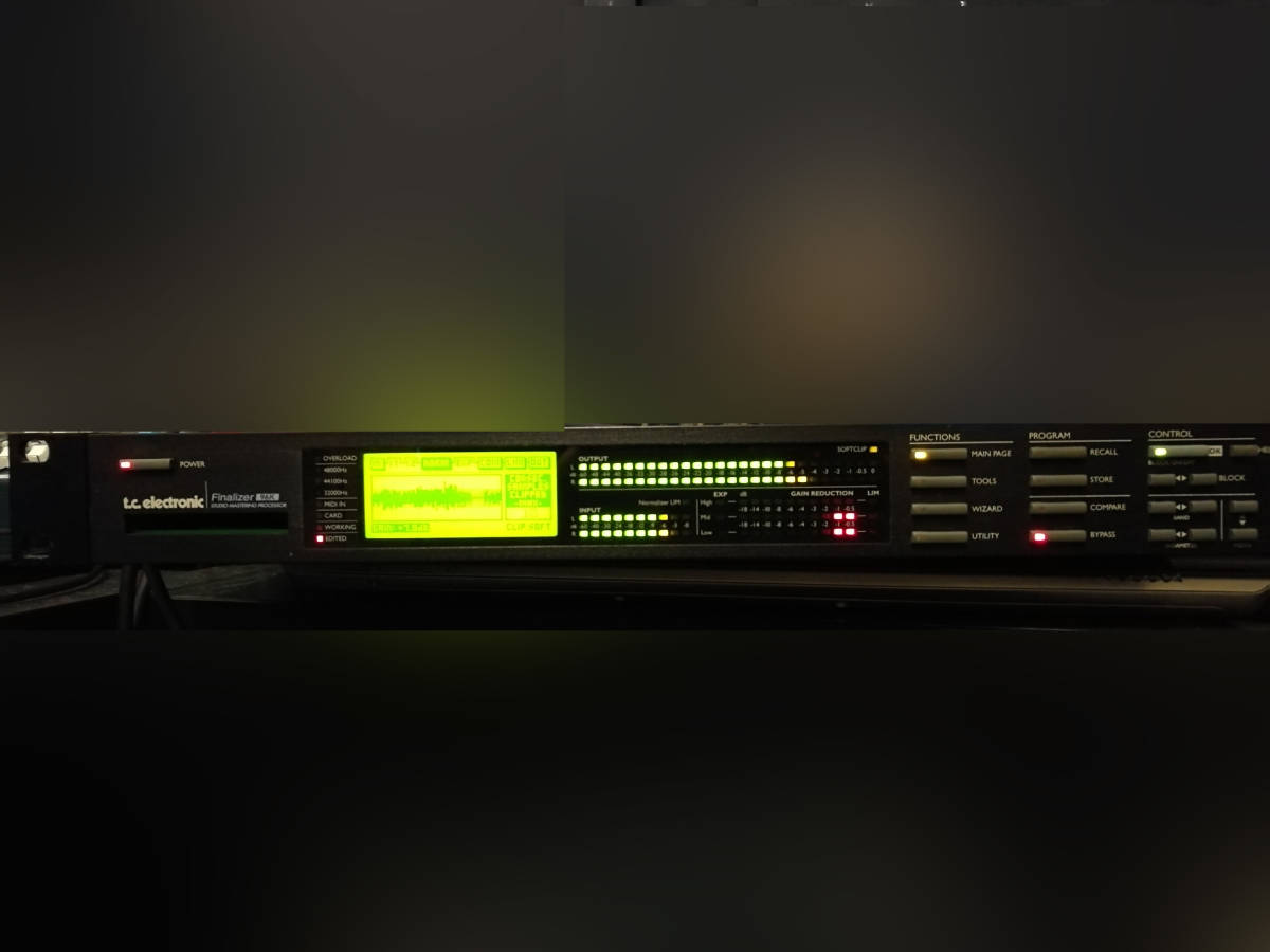 セール，品質保証】 T.C.Electronic Finalizer 96k マスタリング