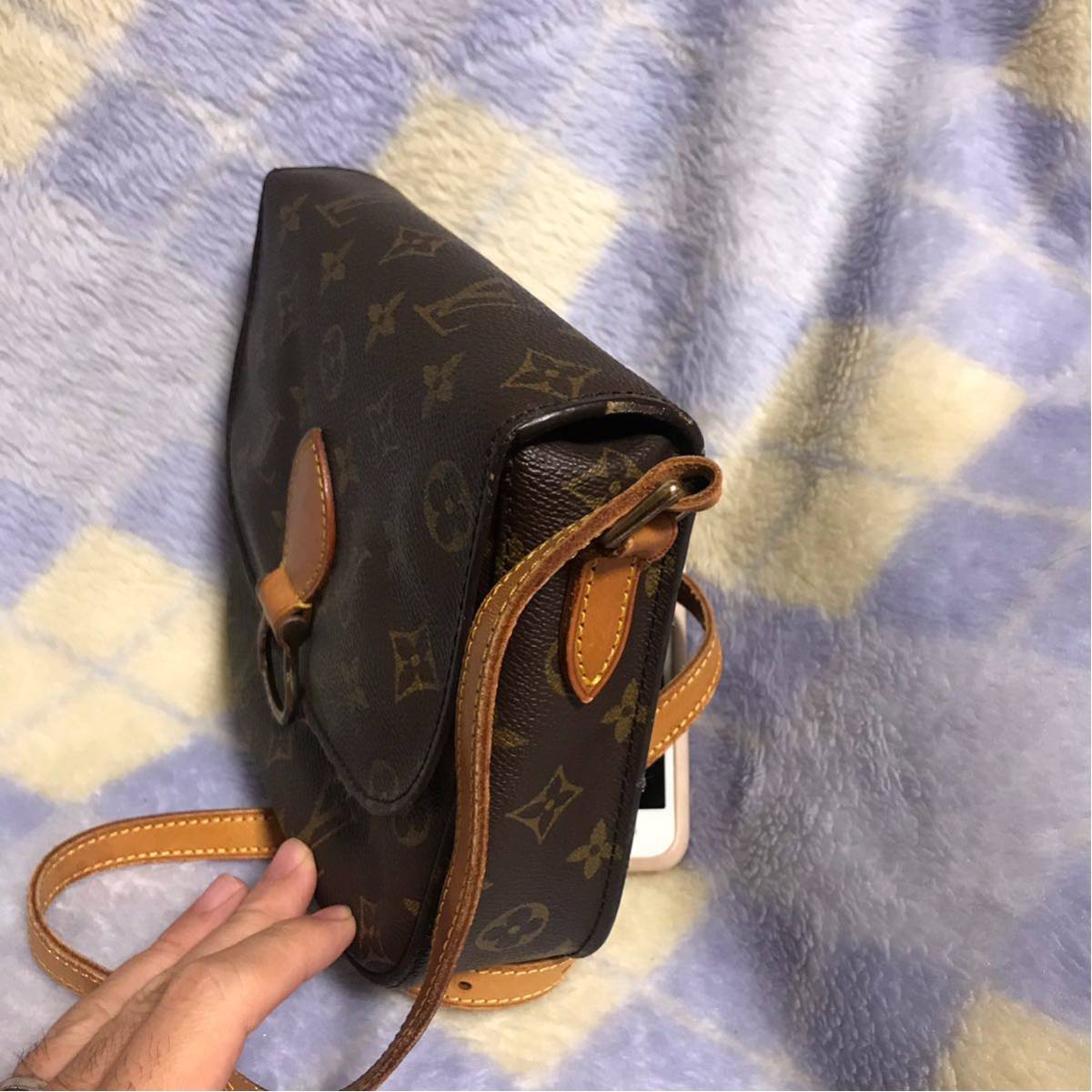 LOUIS VUITTON ルイヴィトン サンクルー モノグラム ショルダー ルイ