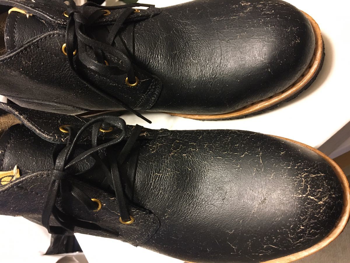 ビズビム visvim WILLYS BOOTS MID-FOLK プレーントゥ ブーツ M8 