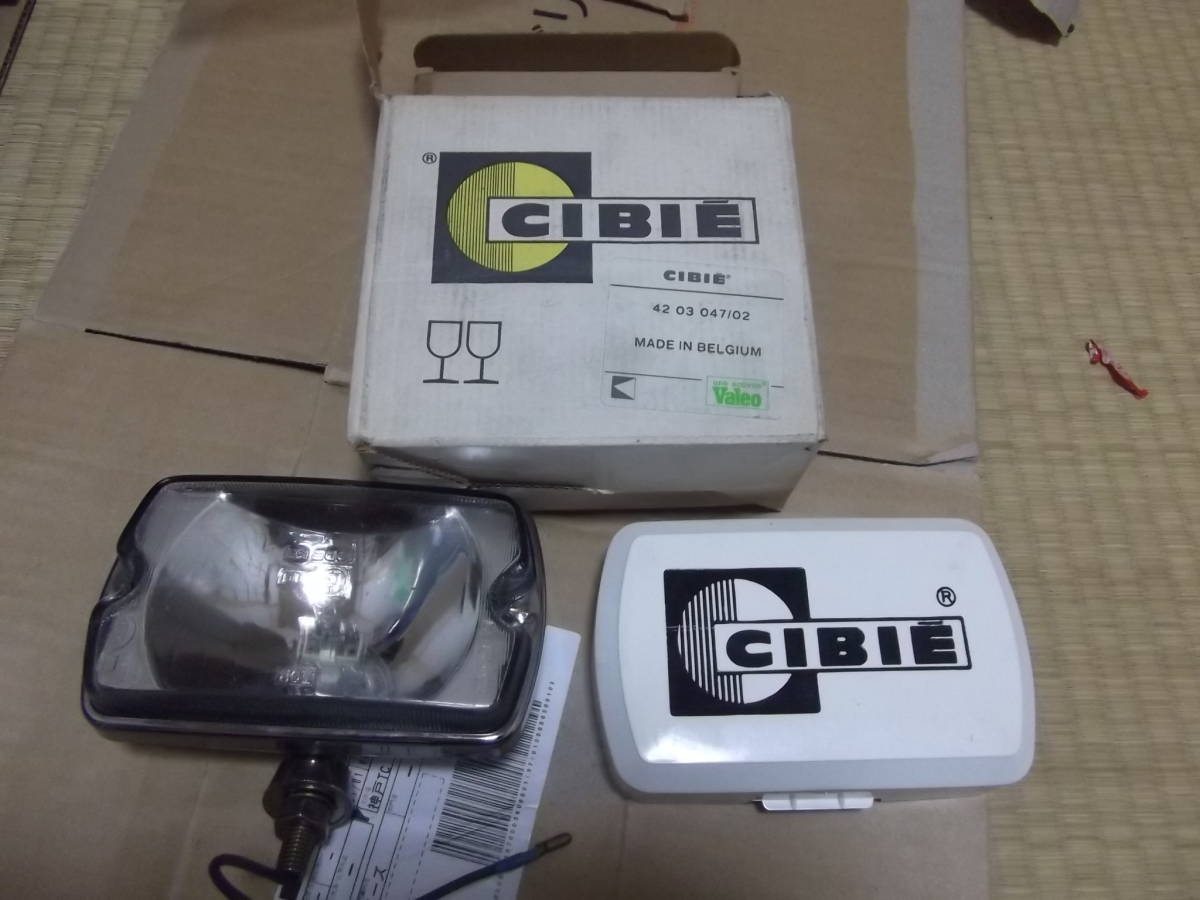 フォグランプ CIBIE シビエ 当時物 IODE 旧車 角型 0 2個 昭和 ◇当時