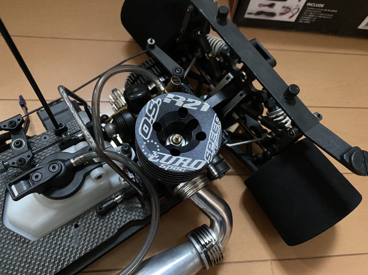 無限精機 MRX-6 エンジン マフラー メカ プロポ 新品ボディ 充電器付き