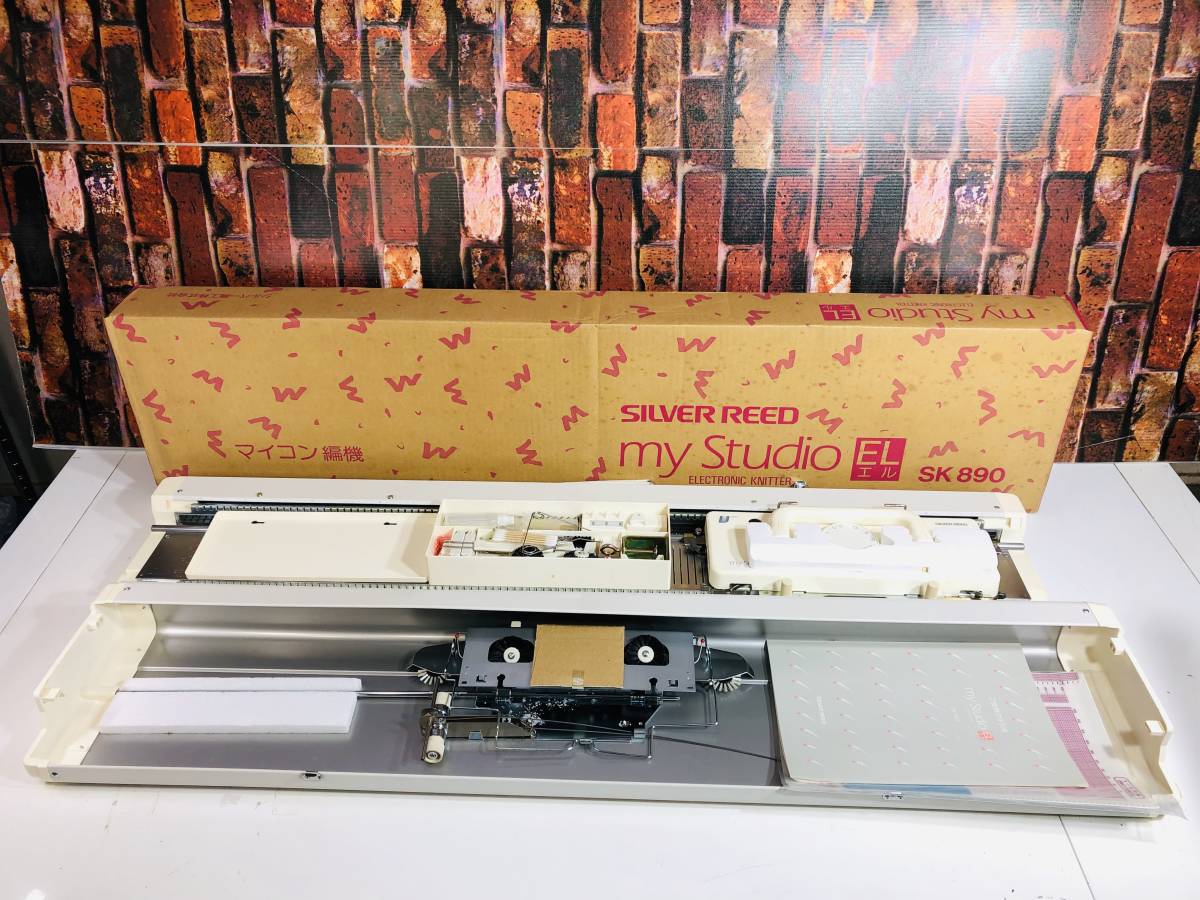 306】(美品）シルバーリード マイコン編機 my studio EL SK890 