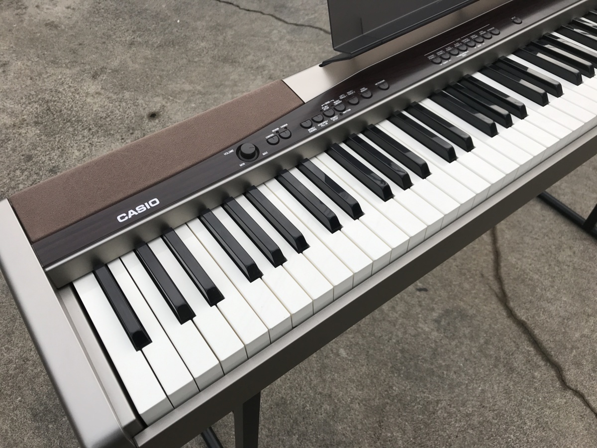 CASIO 電子ピアノ PX-100 MIDI スタンド付き 中古動作品】