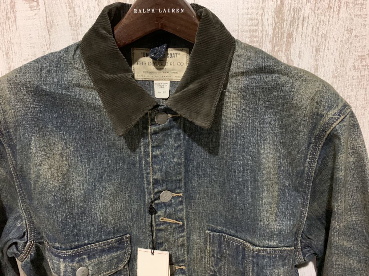 新品 RRL デニムチョアジャケットS エンジニアコート リミテッド 