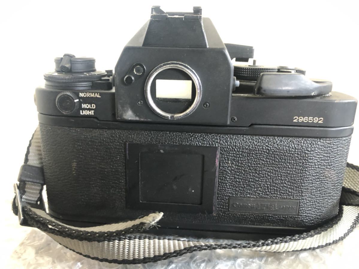 Canon キャノン ブラックボディ 一眼レフフィルムカメラ F-1 ジャンク