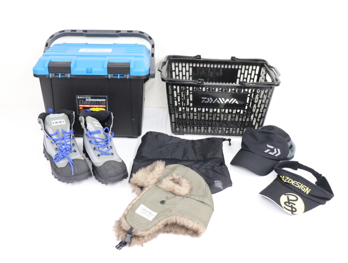 【正規品，低価】 RBB スパイクシューズ L ダイワ パズデザインなどキャップ リングスター ドカット 等 7点セット(ウエア)｜売買されたオークション情報、yahooの商品情報をアーカイブ公開 - オークファン その他