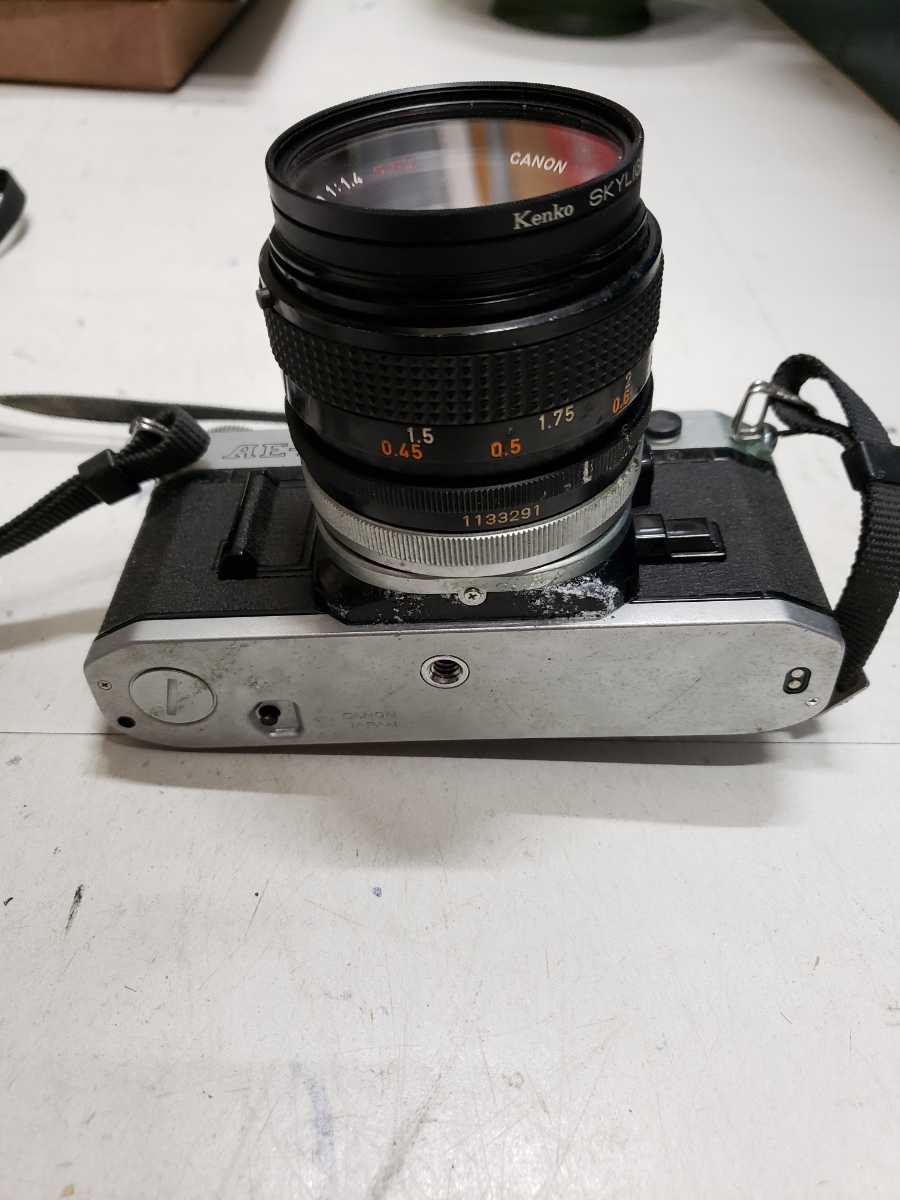 AE-1 Canon 50mm FD Camera with 35mm 一眼レフ SLR Lens | フィルム