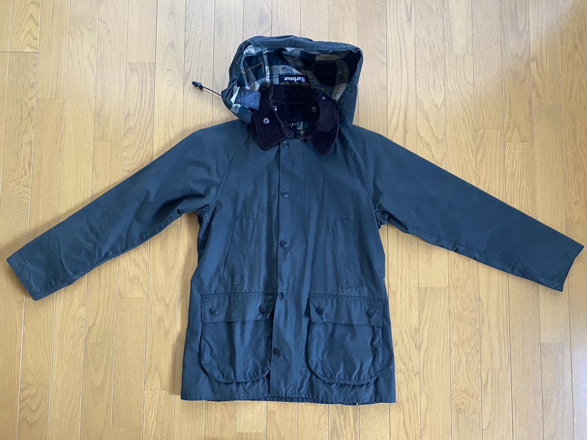Barbour バブアー ビデイル BEDALE SL 36 フード付き セージ SAGE