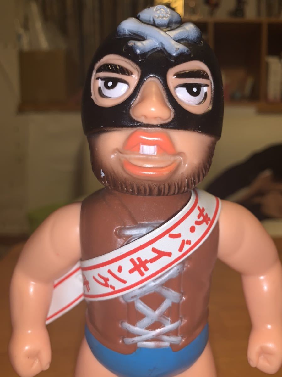 タイガーマスク ソフビ 中嶋製作所 当時物 バイキングキッド ⁄ 0 全長