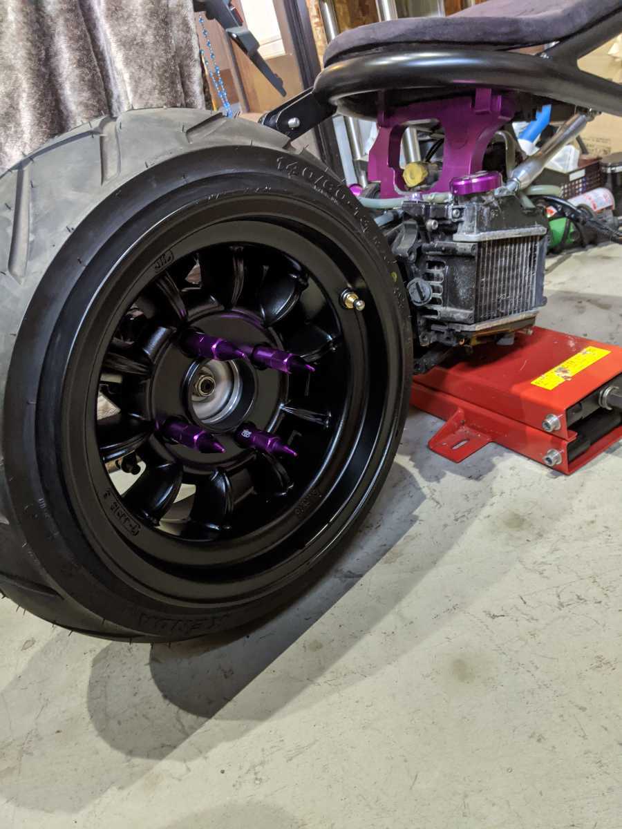 HONDA zoomer 13インチ7J ホイールのみ ズーマー ruckus カスタムに 太