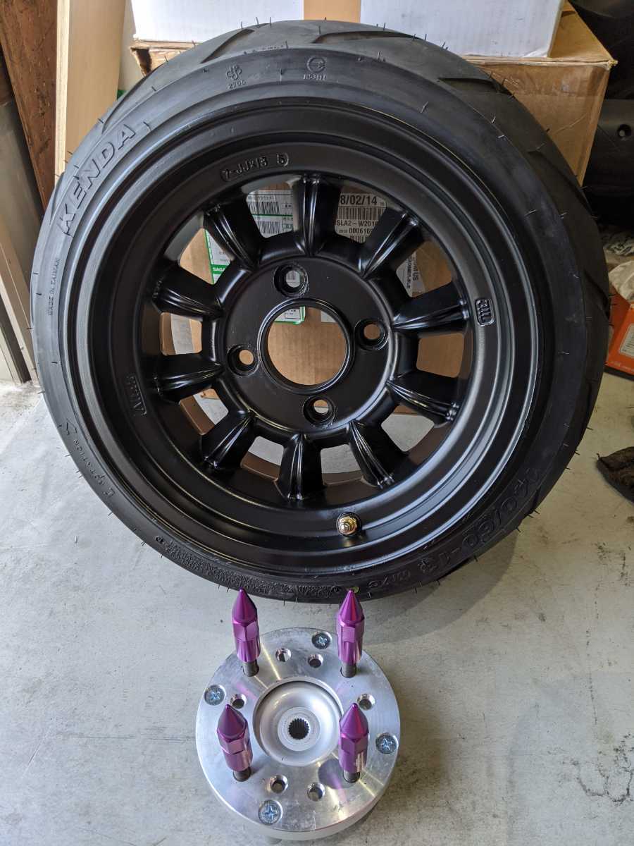 HONDA zoomer 13インチ7J ホイールのみ ズーマー ruckus カスタムに 太
