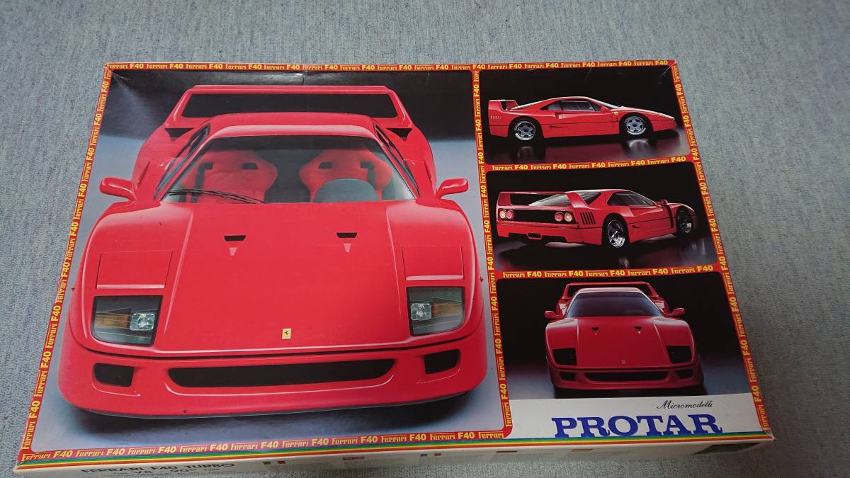 ◇◇PROTAR プロター 1/12 フェラーリF40◇◇ 1⁄12 F40 Kit more