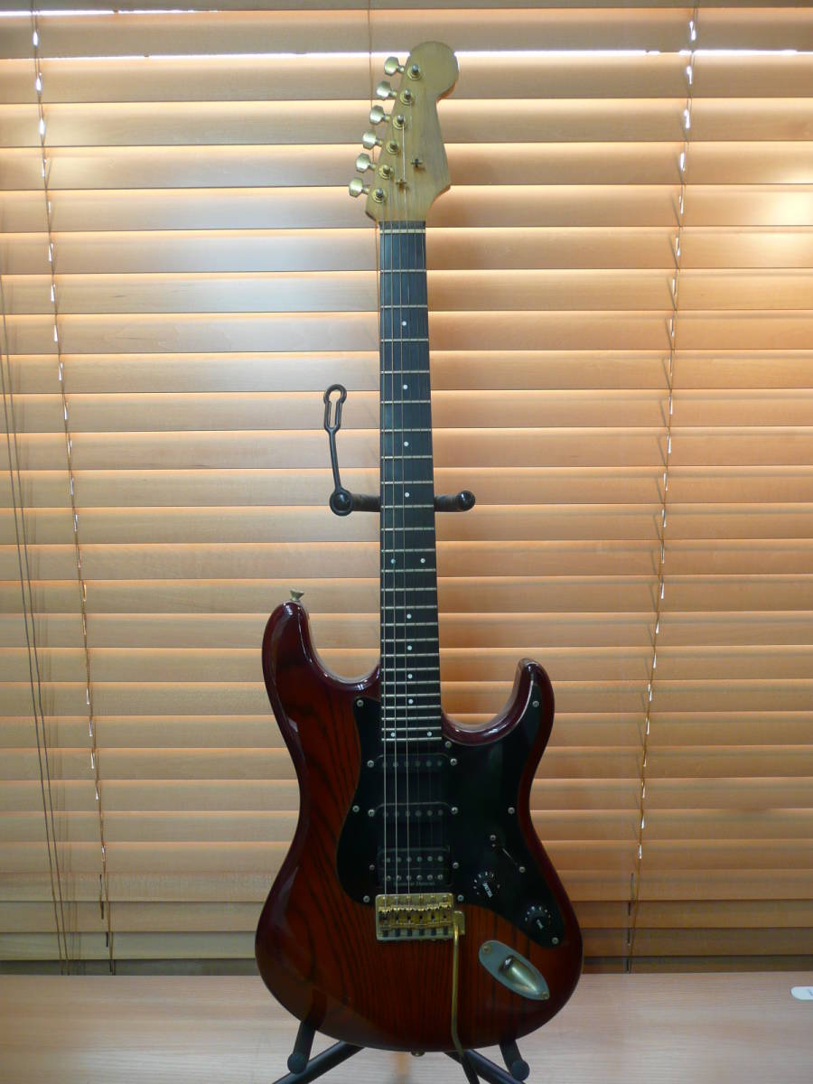 エレキギター ブランド不明 メーカー不明 ストラトタイプエレキギター