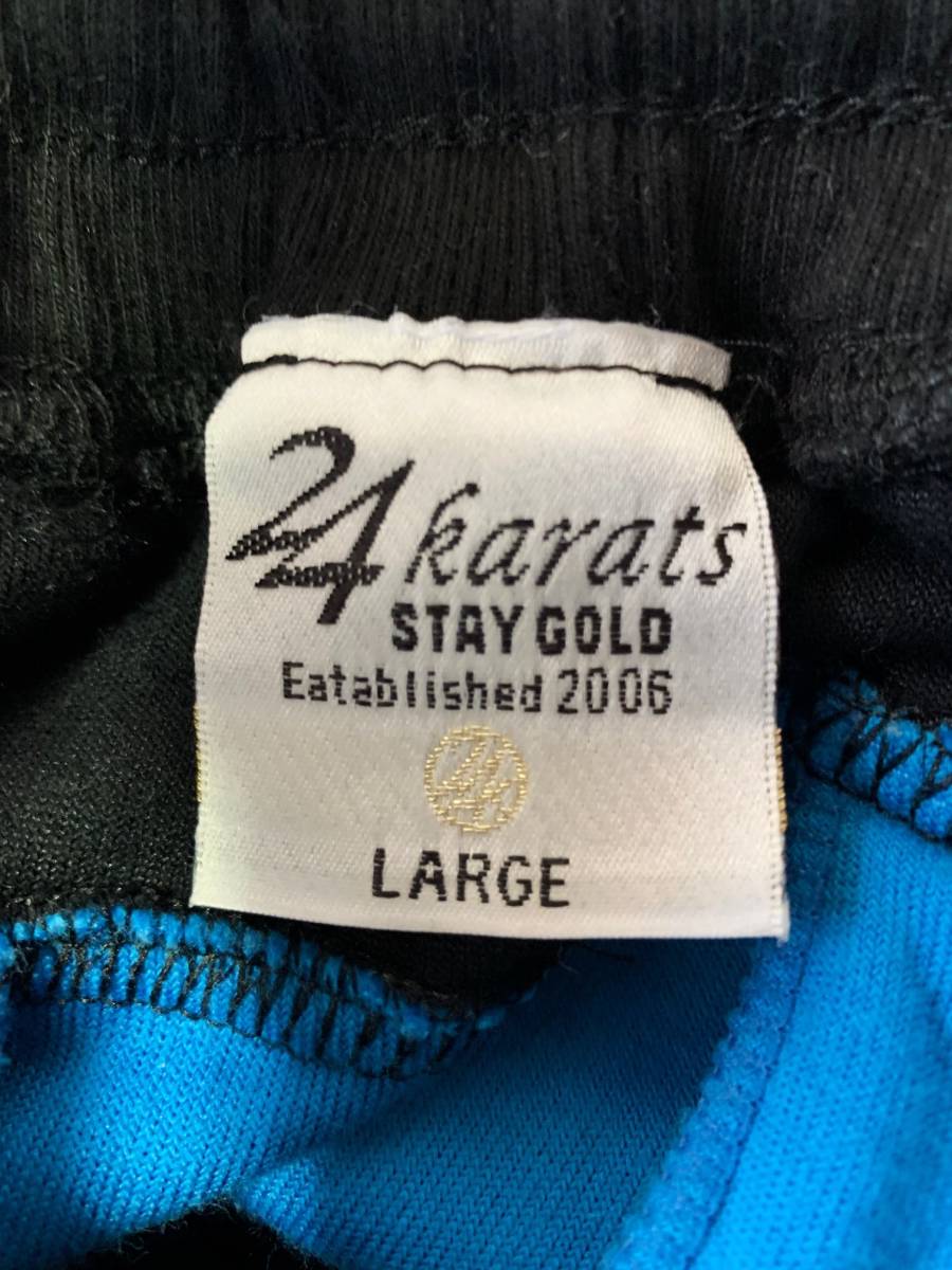 24karats - ジャージ セットアップ STAY 黒×金 24KARATS メルカリ Lサイズ ステイゴールド GOLD &frasl; 24karats(トゥエンティフォーカラッツ) XLサイズ 黒 Lの