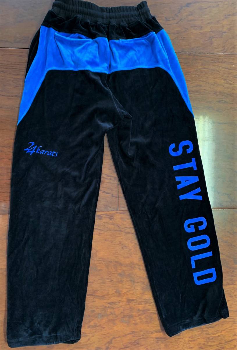 24karats - ジャージ セットアップ STAY 黒×金 24KARATS メルカリ Lサイズ ステイゴールド GOLD &frasl; 24karats(トゥエンティフォーカラッツ) XLサイズ 黒 Lの