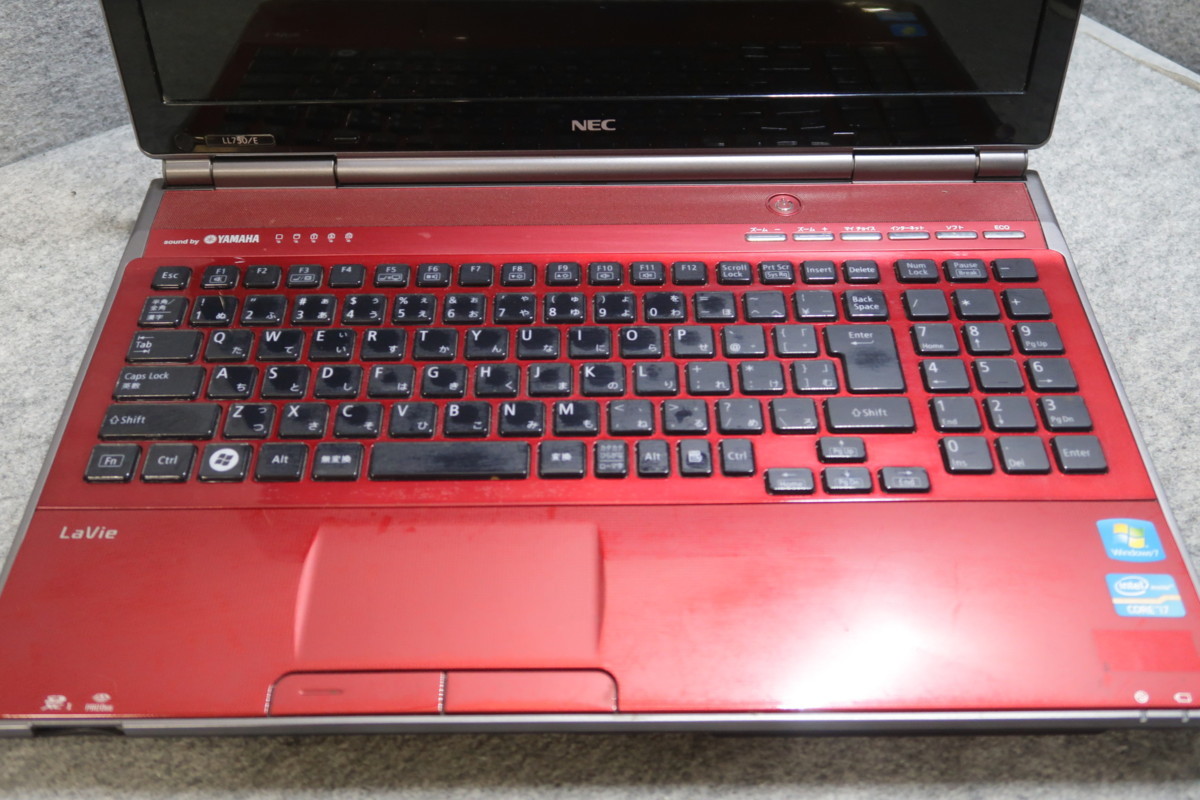 NEC LaVie Core LL750⁄E i7 SSD LL750⁄E PC 2630QM L note for