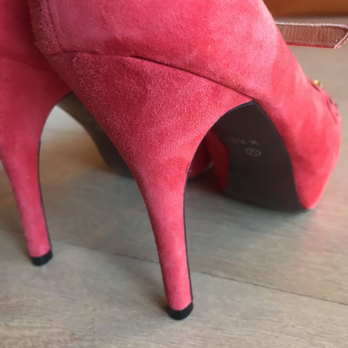1円 美品 UNDERCOVER アンダーカバー ハイヒール スエード 猫 パンプス 