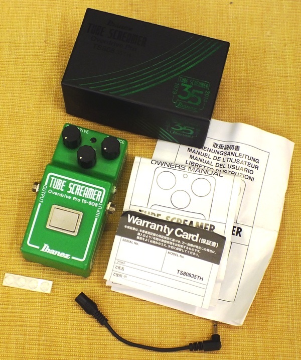 アイバニーズ Ibanez TS808 35th Anniversary TUBE SCREAMER TS 35周年
